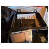 Eagle Magna View Fish Finder (no cords), Waste Management Hoodie, Stainless Steel Cookware, and Accessories