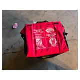 Insulated Pizza Delivery Bag with Printed Advertisements