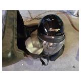 BMW GS850G Motorcycle Saddle Bags, Sprint Helmet and More