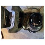 BMW GS850G Motorcycle Saddle Bags, Sprint Helmet and More