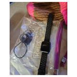 Spools of Thread, Beanies, Smartwatches, Fishing Line