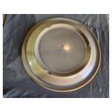 Cornish Hostess Server (missing lazy susan) and Marilyn Monroe Decorative Plate