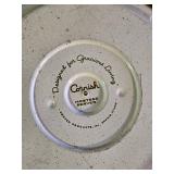 Cornish Hostess Server (missing lazy susan) and Marilyn Monroe Decorative Plate