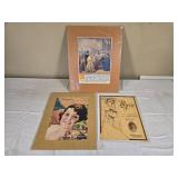 Vintage Sheet Music including "I