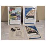 Vintage Buick and Overland Car Advertisements