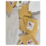 Lot of Vintage Postage Stamps and Cutouts