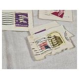 Vintage Postage Stamp Collection with Reference Book