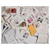 Lot of Vintage US Postage Stamps and Cancelled Envelopes