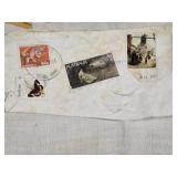 Lot of Postage Stamps Including US and Maybe a few Australian Stamps