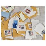 Lot of Postage Stamps Including US and Maybe a few Australian Stamps