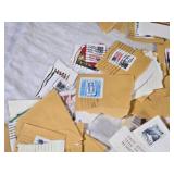 Lot of Postage Stamps Including US and Maybe a few Australian Stamps