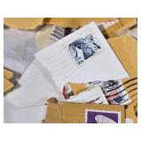 Lot of Postage Stamps Including US and Maybe a few Australian Stamps