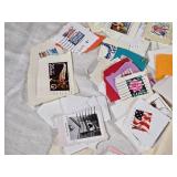 Lot of USA Postage Stamps Collection with Various Designs and Denominations