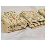 Raleigh Coupons with Premium Catalog Booklet