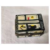 Miniature Public Telephone Trinket Box with Phone Book