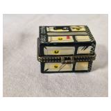 Miniature Public Telephone Trinket Box with Phone Book