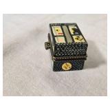 Miniature Public Telephone Trinket Box with Phone Book