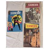 Gold Key Lancer Comic Books - Lot of 3