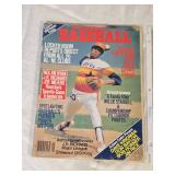 Lot of 3 Vintage Sports Magazines and Programs -1980 Baseball magazine featuring J.R. Richard, a 1980 Minnesota State High School Hockey Tournament program, and a 64th Annual State High School Basketb