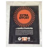 Lot of 3 Vintage Sports Magazines and Programs -1980 Baseball magazine featuring J.R. Richard, a 1980 Minnesota State High School Hockey Tournament program, and a 64th Annual State High School Basketb