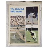 Lot of Minnesota Twins Baseball Programs and Yearbooks - 1970 and Others