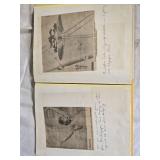 Scrapbook of 1972 Olympics Memorabilia Includes Handwritten Notes AND Coverage of the Murders