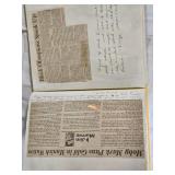 Scrapbook of 1972 Olympics Memorabilia Includes Handwritten Notes AND Coverage of the Murders