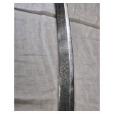 Antique Sword with Red Velvet Scabbard