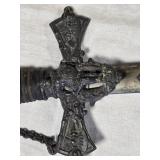 Antique Knights Of Pythias Ceremonial FCB Sword with Eagle and Sheath