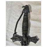 Antique Knights Of Pythias Ceremonial FCB Sword with Eagle and Sheath