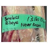 Demota Boneless Ribeye Roast - 13 lb 10 ozs - Never Frozen - USA