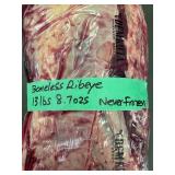 Boneless Ribeye Roast - 13 lbs 8.7ozs USA Product - Never Frozen - Pack Date 29-Dec-2025