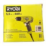Ryobi  | Trigger Corded Power Drill 5.5 Amp 3/8 Inch 1,600 RPM Variable Speed