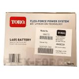 Toro |   60V Battery 7.5Ah 405 Watt Hour Flex-Force Lithium-ion