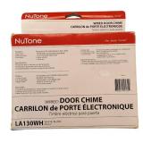 NuTone |  Doorbell, High Gloss White Wood