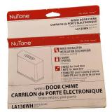 NuTone |  Doorbell, High Gloss White Wood