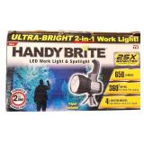 HANDY BRITE  | Handy Brite 650 Lm LED Battery Handheld Work Light with Tripod