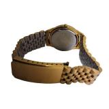 NDSU Bison Gold-tone Collegiate Wristwatches for Him and Her - North Dakota State University.