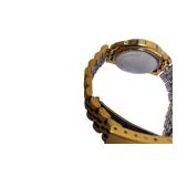 NDSU Bison Gold-tone Collegiate Wristwatches for Him and Her - North Dakota State University.