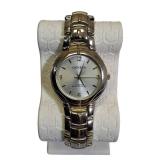 Geneva stainless steel watch set for him and her.