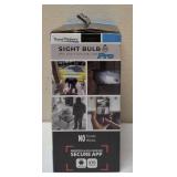 Sight Bulb Pro | ** NEW** (1) WiFi Smart Camera & Light / 650 - 700 Lumen / Microphone & Speaker