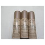 NEW 3 Pack of Lunata Beauty - Hold Me Down Hair Spray - Travel size 2.1 oz Bottles