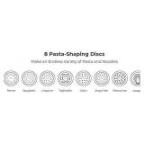 NEW EMERIL LAGASSE Pasta & Beyond, Automatic Pasta and Noodle Maker with Slow Juicer - 8 Pasta Shaping Discs Black