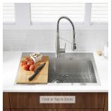 Kohler Pro-Inspired Kitchen Sink Kit Model  R78957-1PC-NA