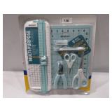 NEW  Westcott Paper Crafting Set 9pc. Blue and White