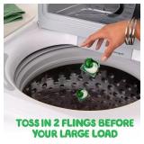 NEW Gain Flings! Odor Defense Fresh Boost Laundry Detergent Pacs, Vibrant Bloom, 108 ct.