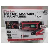 UltraPro Elite Smart Battery Charger and Maintainer, 6V/12V, 6A