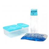 NEW Arctic Zone Pro Expandable Lunch Box - Spiral Tie-Dye Purple