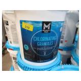 Pallet of Store Overstock and Ecommerce Product - Chlorinating Granules