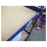 Adjustable Blue Metal Frame Built to Fit Onto Pallets - Perfect for Projects